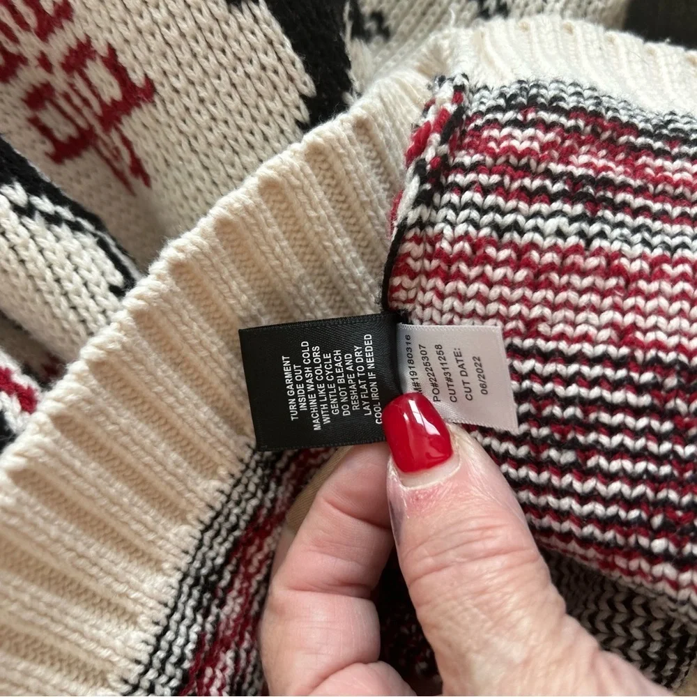 Torrid Womens Winter/Christmas Cowl Neck
Sweater with Reindeer 

Size 1/2 - Picture 7 of 7